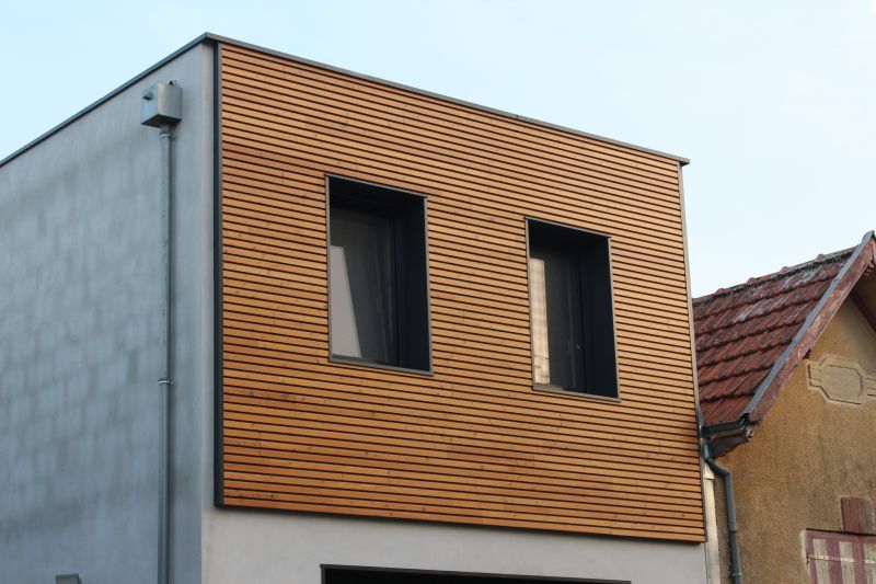 Siding detail